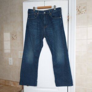 🤠 Levi’s 517 Bootcut Jeans – Dark Wash – 35x28 (actual)